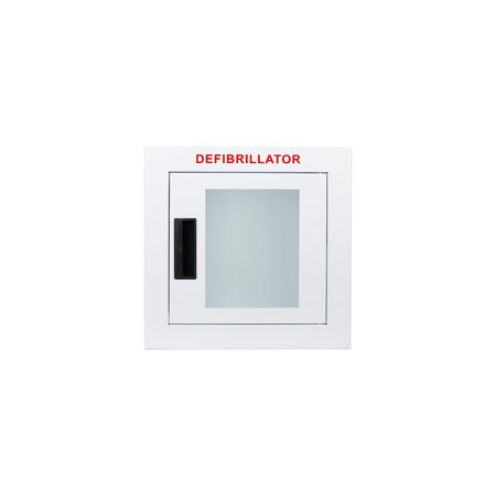 Cubix Safety Semi Recessed, Non-Alarmed, Compact AED Cabinet SR-Sn